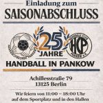 25 Jahre Handball in Pankow – Große Jubiläumsfeier am 2. Mai 2026
