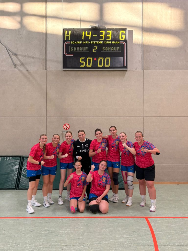 Weibliche Jugend B: AC/Eintracht Berlin – HC Pankow 14:33
